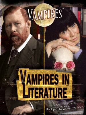 cover image of Vampires in Literature